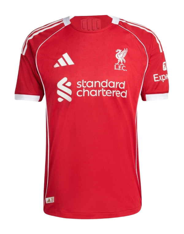 Liverpool FC Home Shirt 2025-26 Version Fans