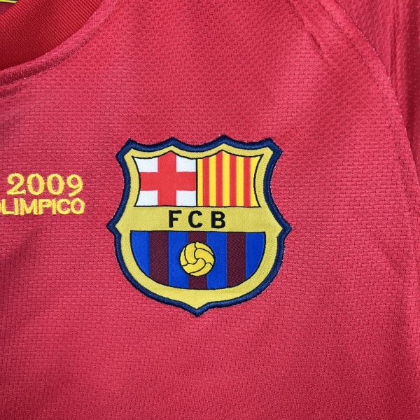 Barcelona UEFA Champions League Home Shirts 2008-09 Retro - Image 4