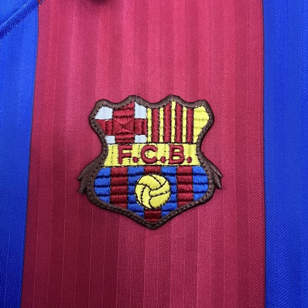 Barcelona stadium Home Shirts 1991-92 Retro - Image 5