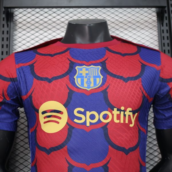 New Barcelona Pre-match Server Shirts 2024 Edition - Image 3