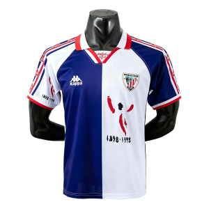 Retro Athletic Bilbao Away Shirt 1997-98 Version Fans - S