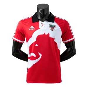 Retro Athletic Bilbao Home Shirt 1997-98 Version Fans - S
