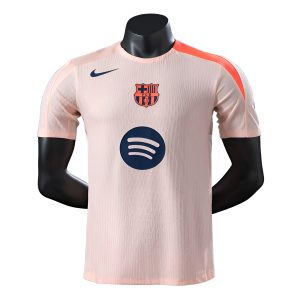 FC Barcelona Pink Pre-Match Training 2025-26 Version Fans or Player