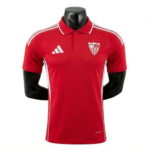 Sevilla FC POLO Red Shirt 2025-26 Version Fans - XXXL