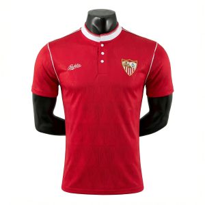 Retro Sevilla FC Home Shirt 1991-92 Version Fans - S