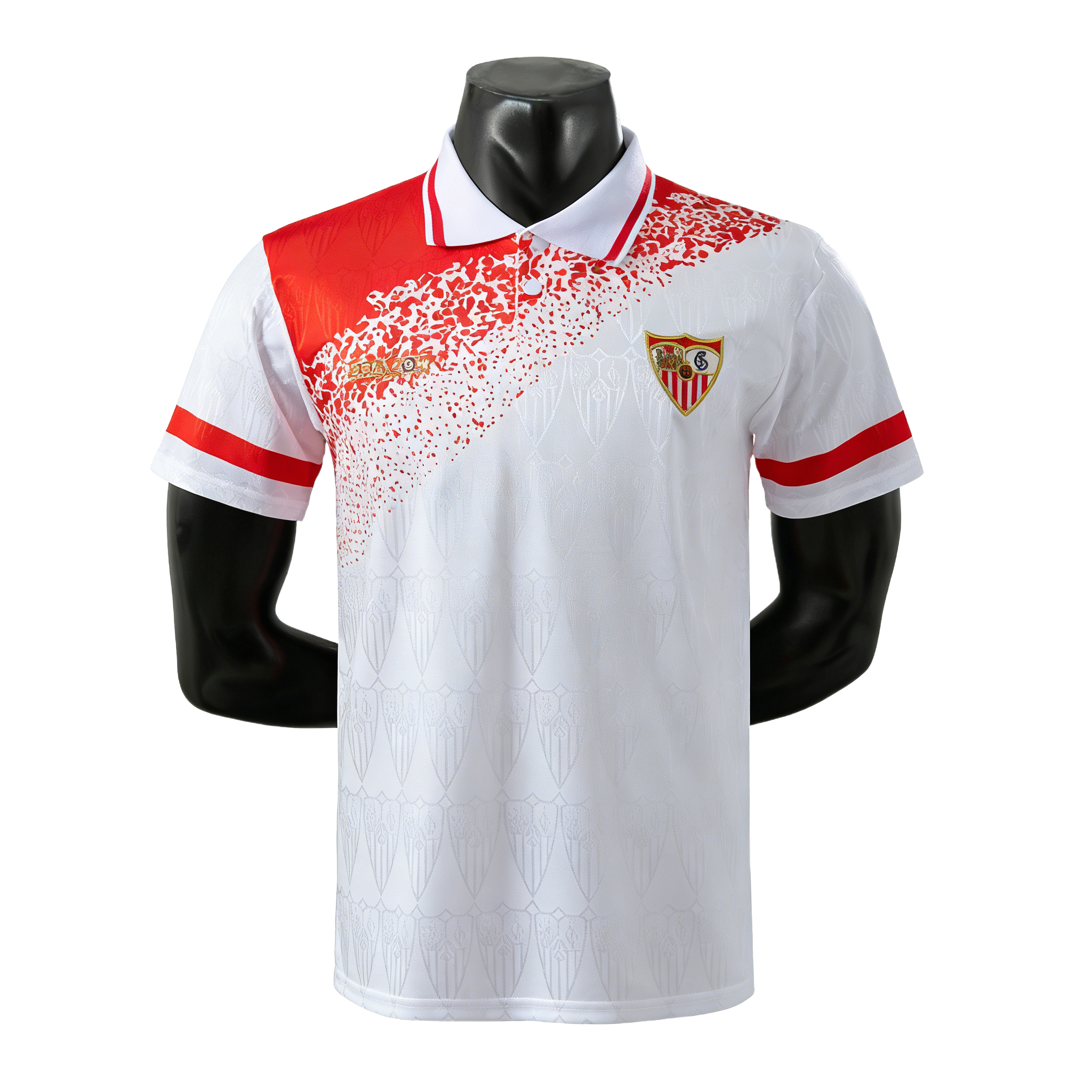 Retro Sevilla FC Home Shirt 1993-94 Version Fans