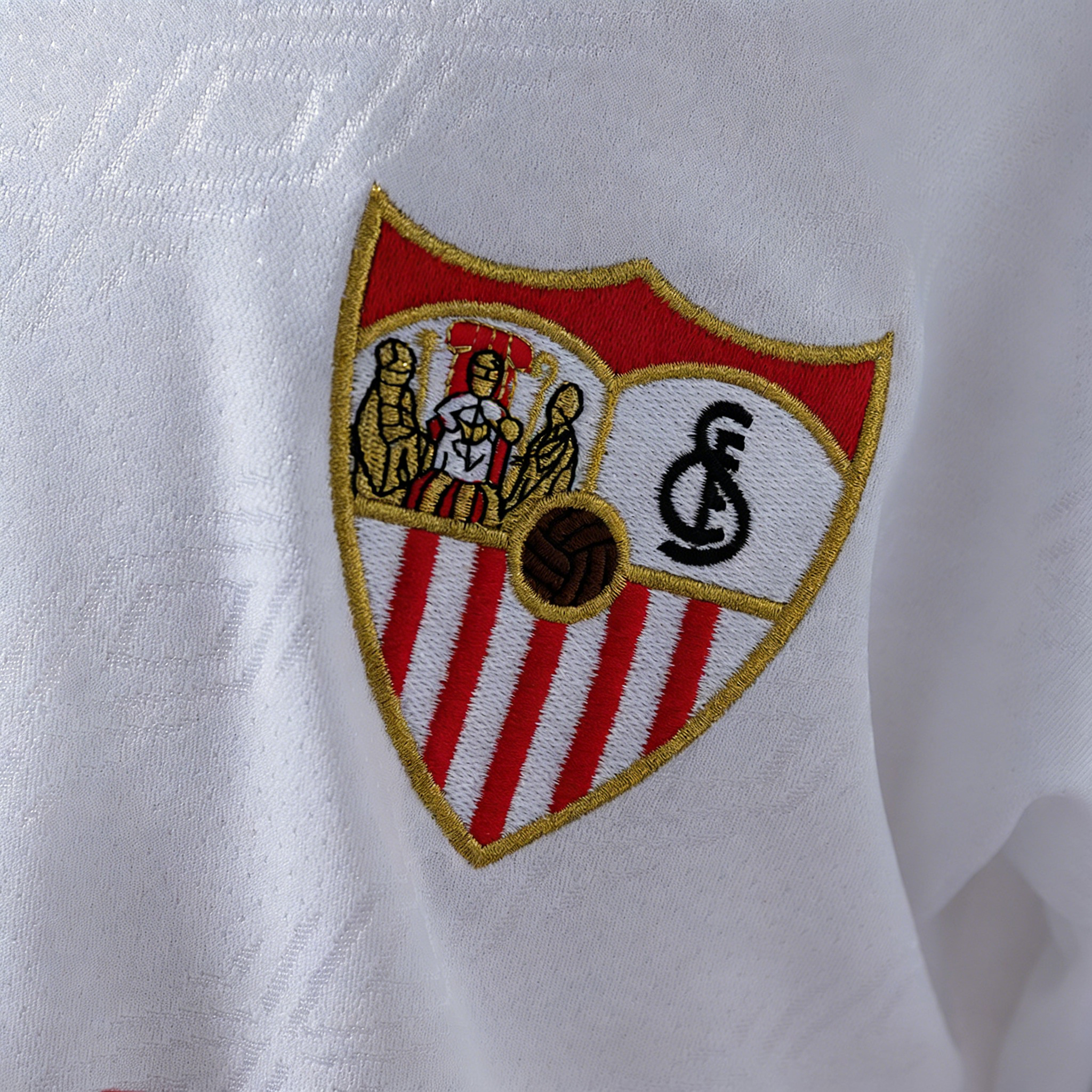 Retro Sevilla FC Home Shirt 1994-96 Version Fans - Image 4